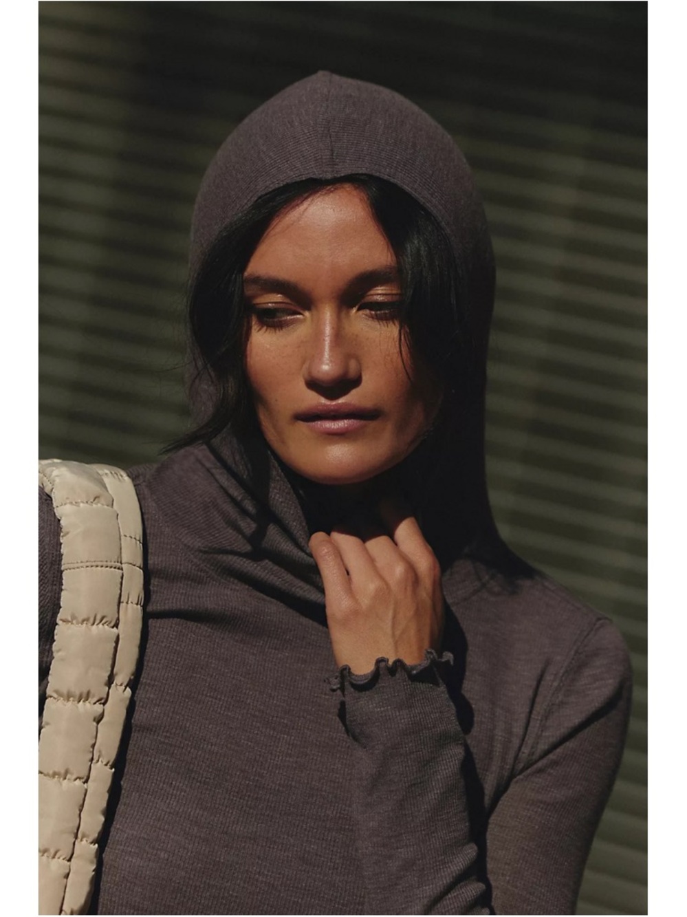 Free People Movement Breathe Easy Layer Hoodie in Chocolate NWT - Picture 3 of 11